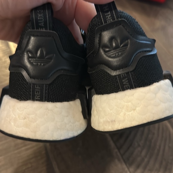 Adidas NMD R1 Black Sneakers - Picture 3 of 13